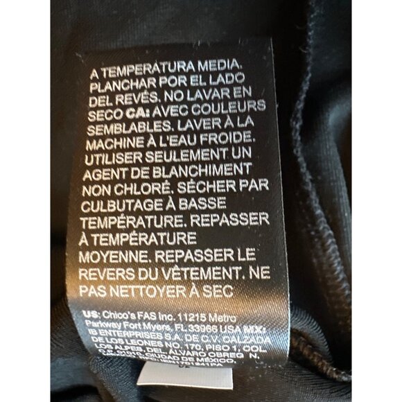 NWT Chicos Travelers Color blocked Dress Size 12-14 Career Office Work - Picture 4 of 6